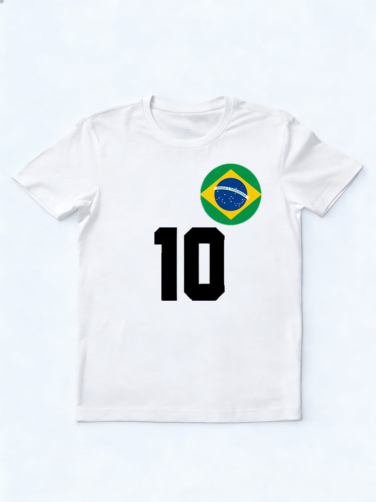 Brazil 10 Worldcup 2026 Champion MVP Player T-shirt