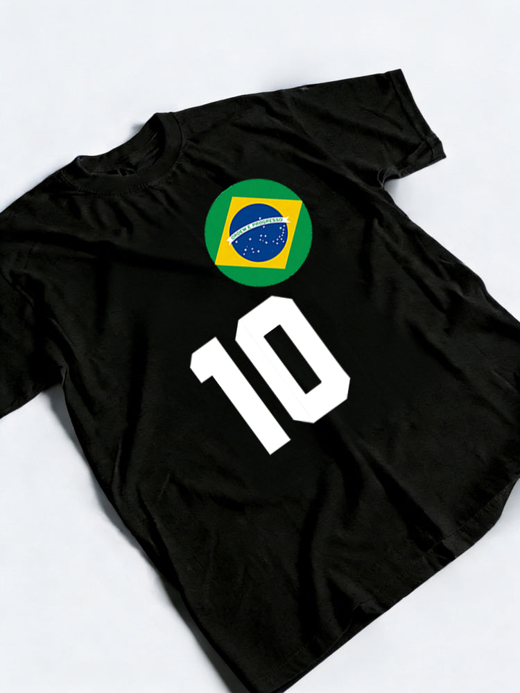 Brazil 10 Worldcup 2026 Champion MVP Player T-shirt