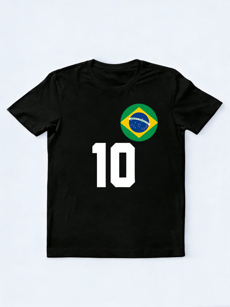 Brazil 10 Worldcup 2026 Champion MVP Player T-shirt