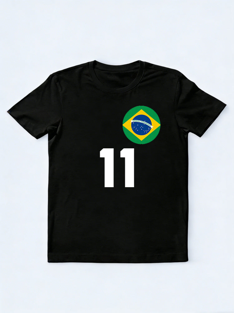 Brazil 11 Worldcup 2026 Champion MVP Player T-shirt