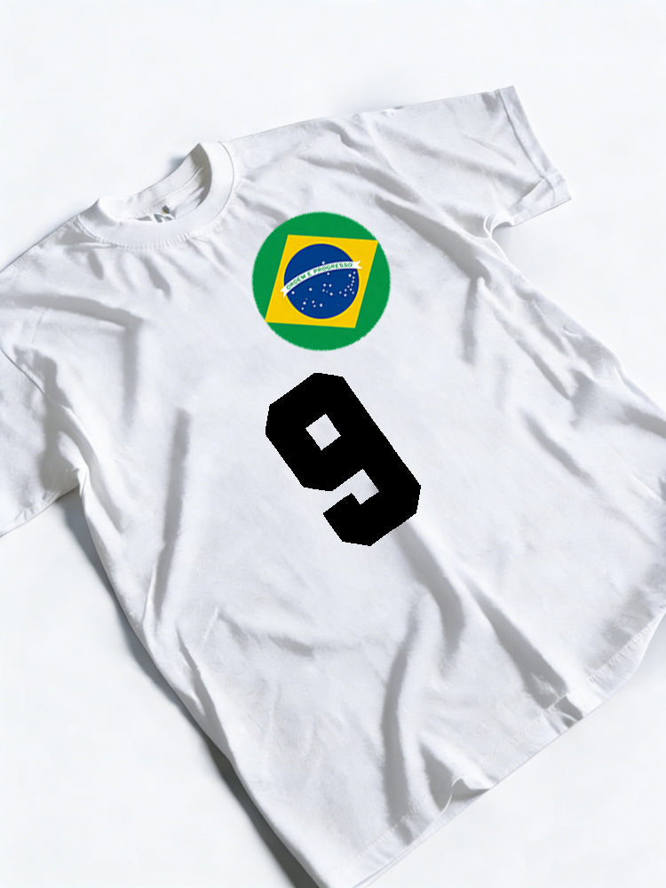 Brazil 9 Worldcup 2026 Champion MVP Player T-shirt