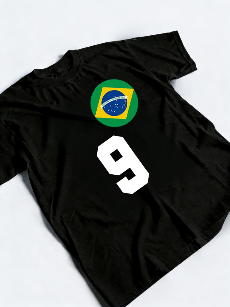 Brazil 9 Worldcup 2026 Champion MVP Player T-shirt