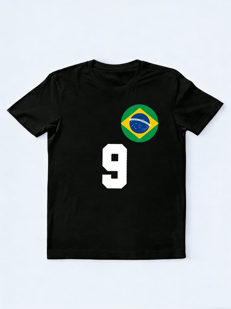 Brazil 9 Worldcup 2026 Champion MVP Player T-shirt