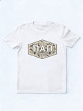 Camo Dad Father‘s Day Gift T-Shirt