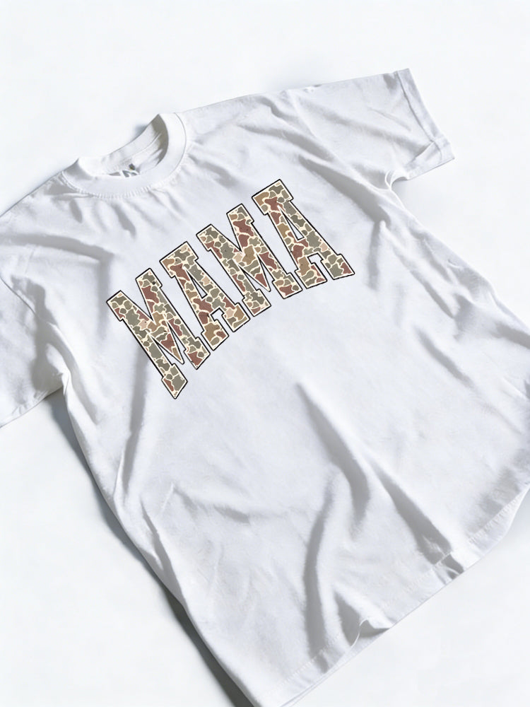 Camouflage Mama Mothers Day Gift T-shirt