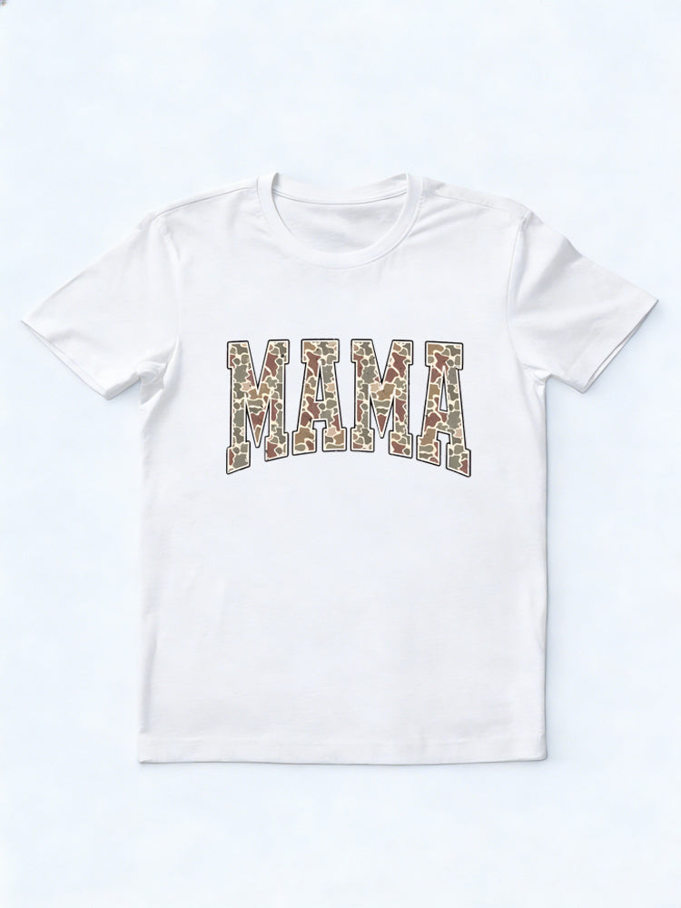 Camouflage Mama Mothers Day Gift T-shirt