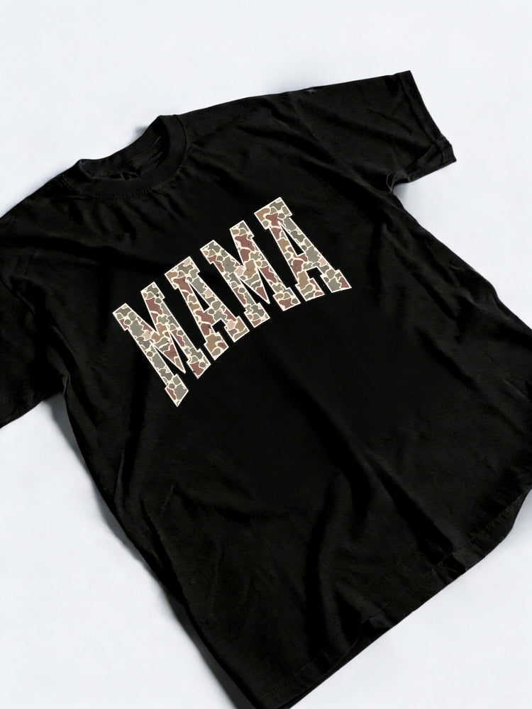Camouflage Mama Mothers Day Gift T-shirt