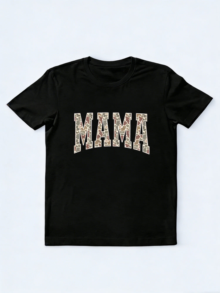 Camouflage Mama Mothers Day Gift T-shirt