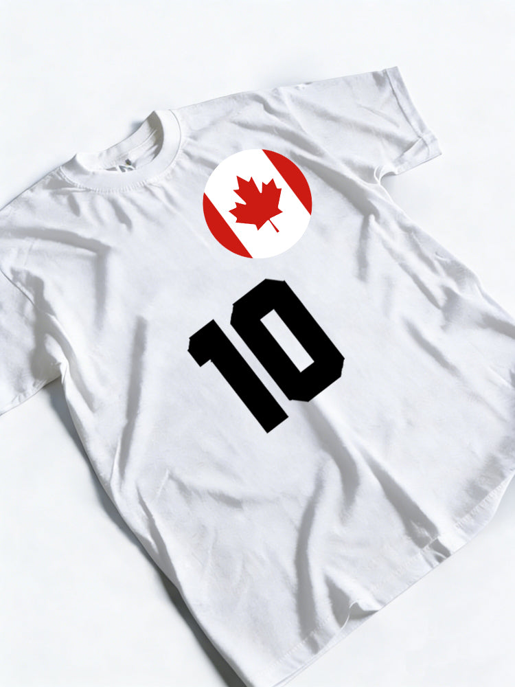 Canada 10 Worldcup 2026 Champion MVP Player T-shirt
