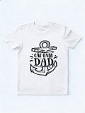 Captain Dad Father‘s Day Gift T-Shirt