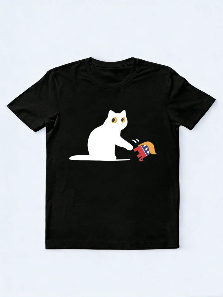 Cat Anti Trump T-shirt