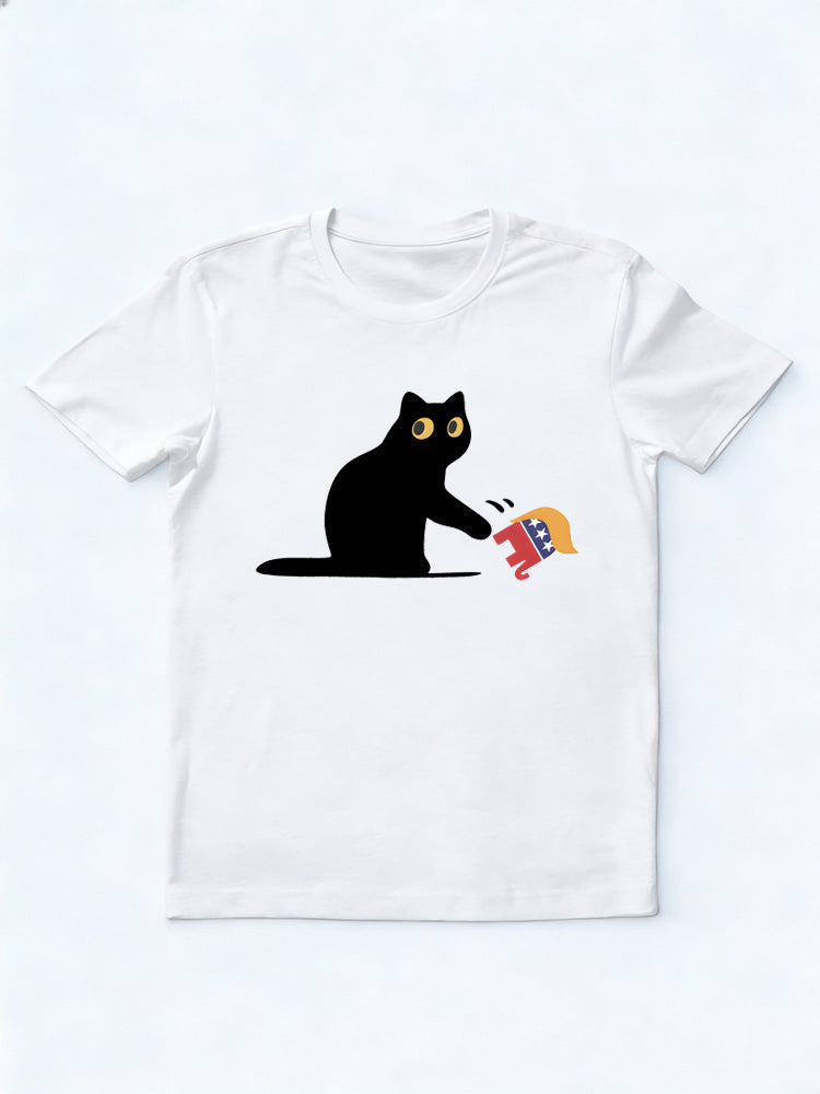 Cat Anti Trump T-shirt