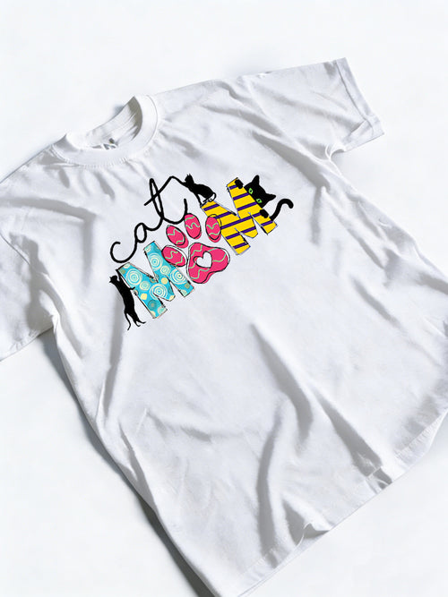 Cat Mom Happy Mother's Day T-Shirt