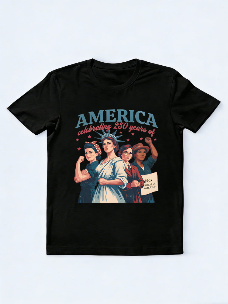 Celebrating 250 Years of America 4th of July Gift T-shirt