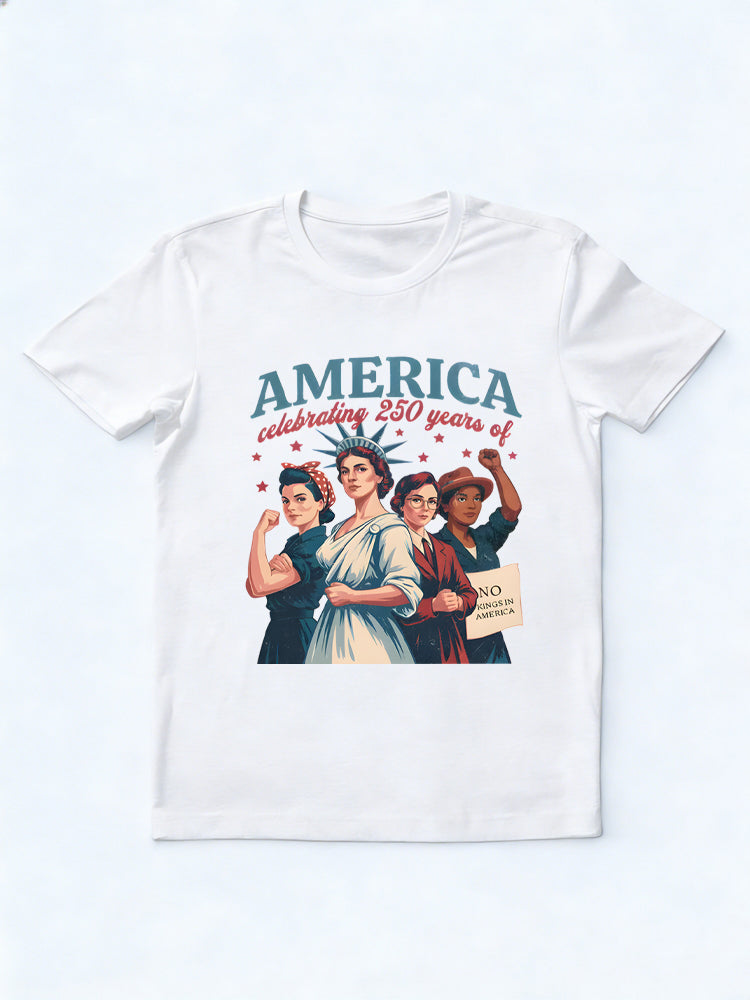 Celebrating 250 Years of America 4th of July Gift T-shirt