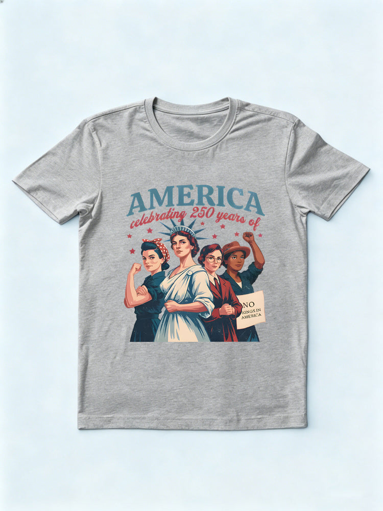 Celebrating 250 Years of America 4th of July Gift T-shirt