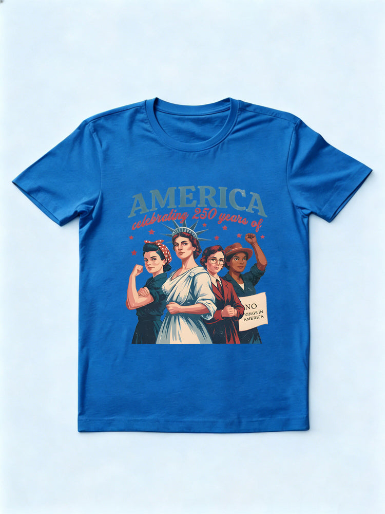 Celebrating 250 Years of America 4th of July Gift T-shirt