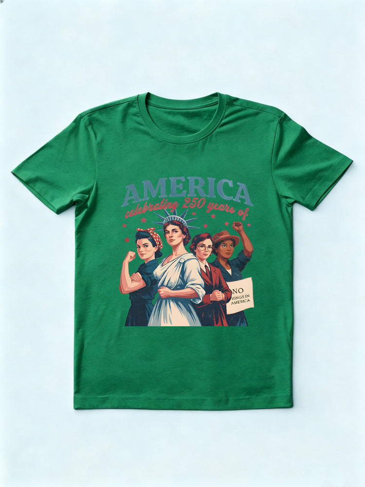 Celebrating 250 Years of America 4th of July Gift T-shirt