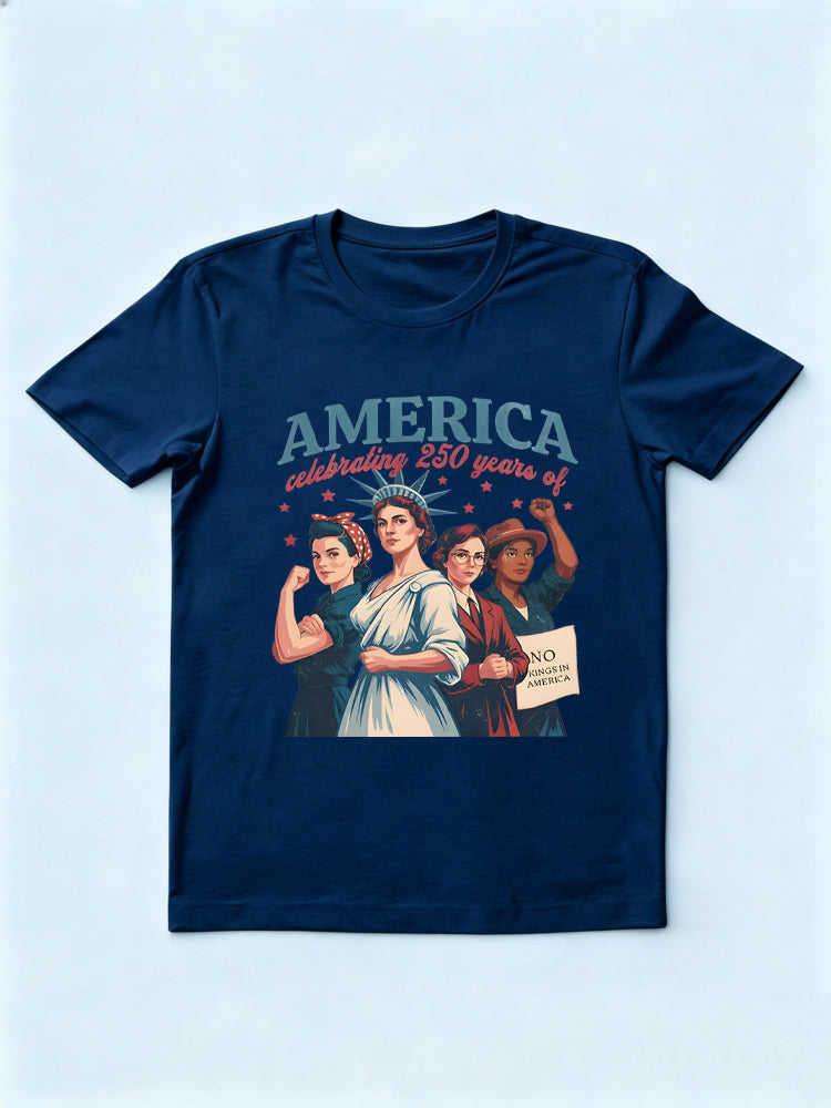 Celebrating 250 Years of America 4th of July Gift T-shirt