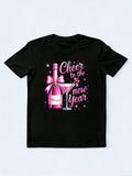Cheer to The New Year Happy New Year Gift T-Shirt