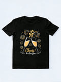 Cheers to A New Year Eve Party Countdown Happy New Year Gift T-Shirt