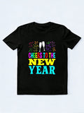Cheers to the New Year Happy New Year Gift T-Shirt