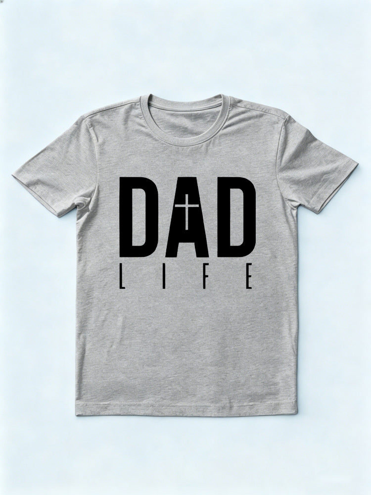Christian Dad Life Fathers Day T-shirt