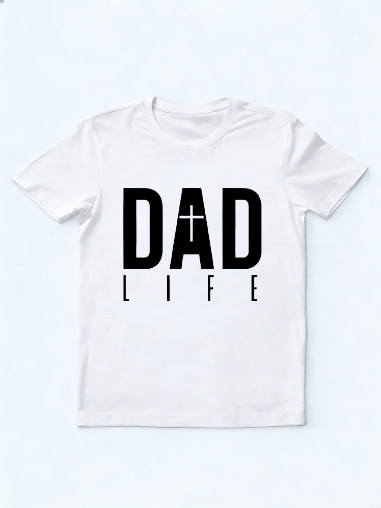 Christian Dad Life Fathers Day T-shirt
