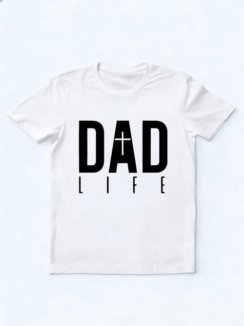 Christian Dad Life Fathers Day T-shirt
