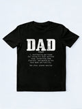 Christian Dad Religious Faith Bible Verse Happy Father‘s Day Gift T-Shirt