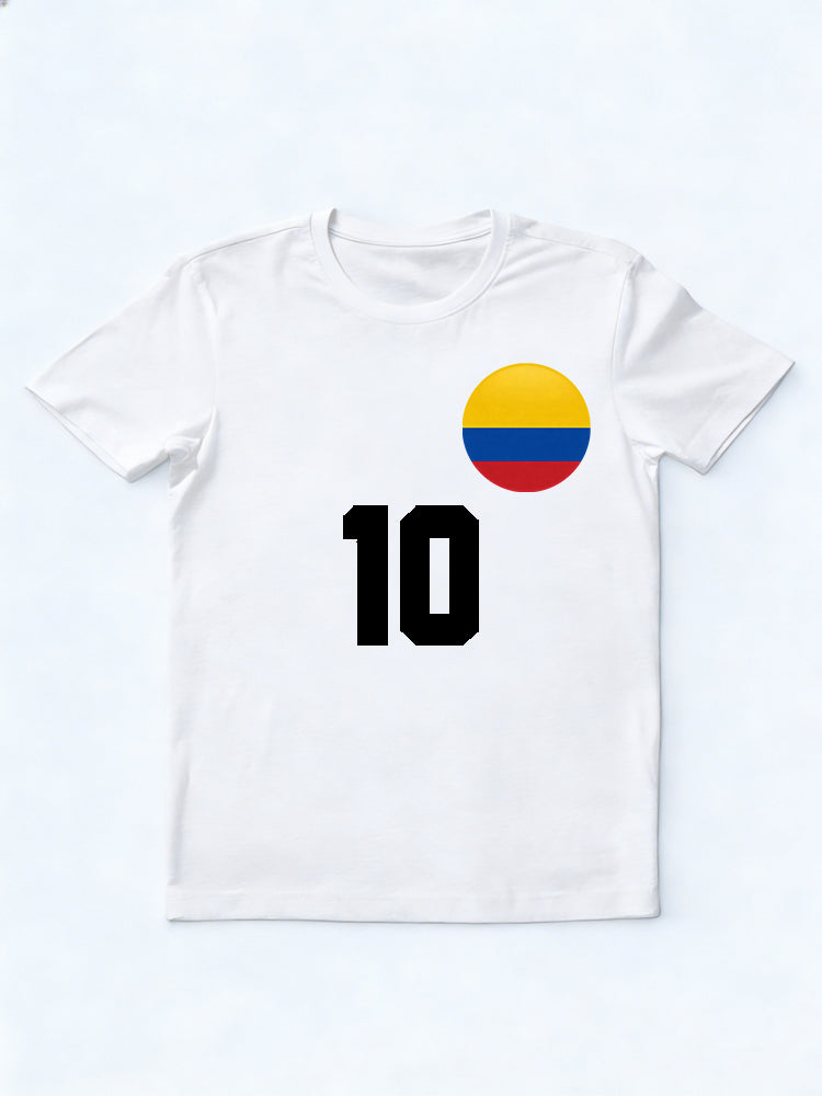 Colombia 10 Worldcup 2026 Champion MVP Player T-shirt