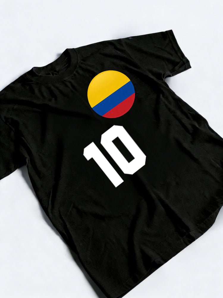 Colombia 10 Worldcup 2026 Champion MVP Player T-shirt