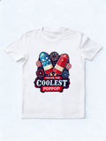 Coolest Pop Pop Ever Retro Popsicle Bomb Happy Father‘s Day Gift T-Shirt