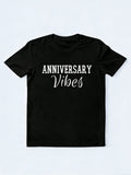 Couple Anniversary Vibes Wedding Anniversary Shirt