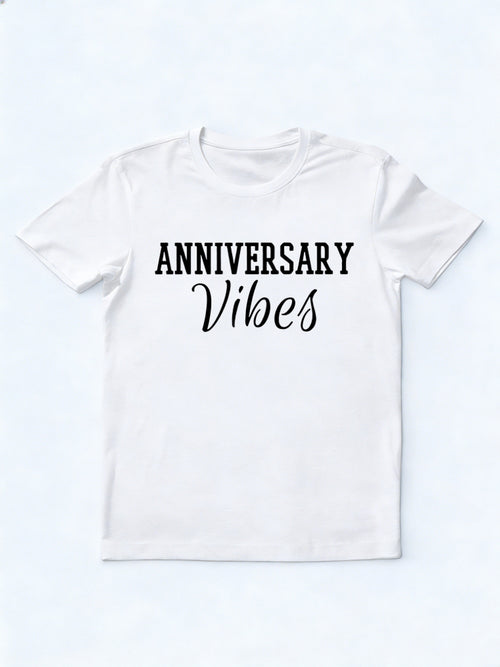 Couple Anniversary Vibes Wedding Anniversary Shirt