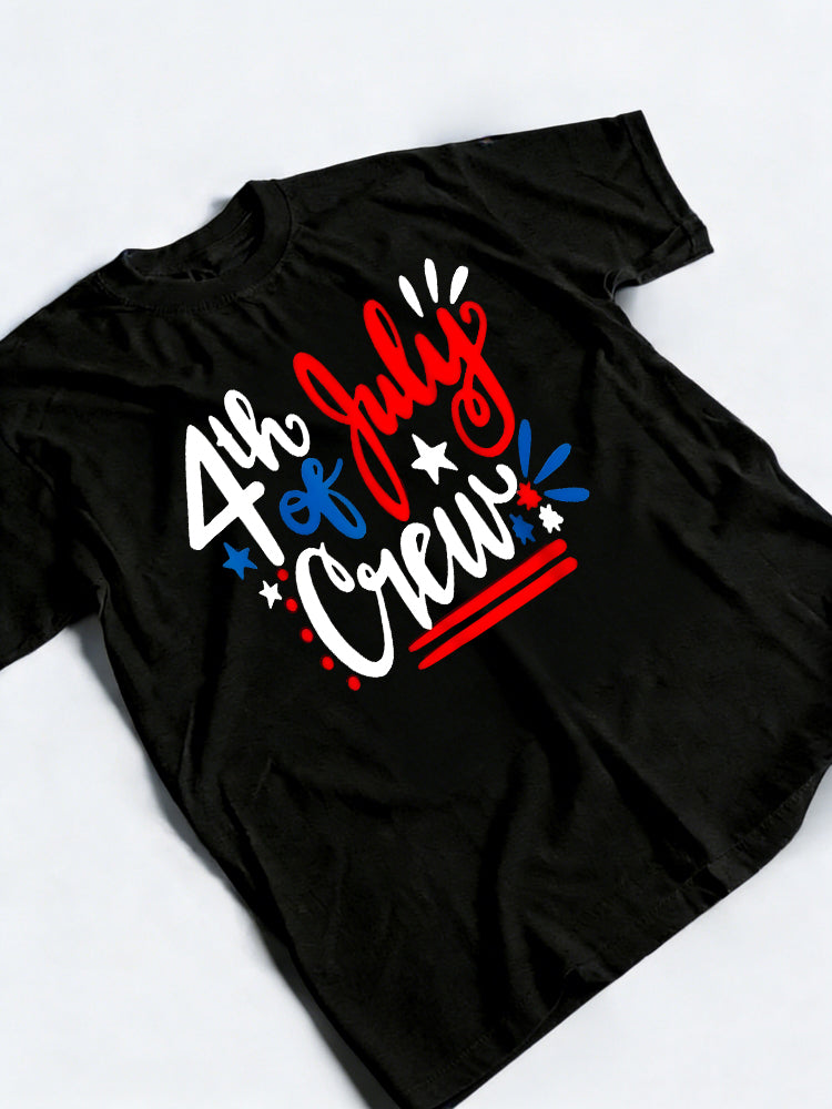 Cousin Crew 4th Of July Patriotic American Family Matching Independence Day Gift T-shirt