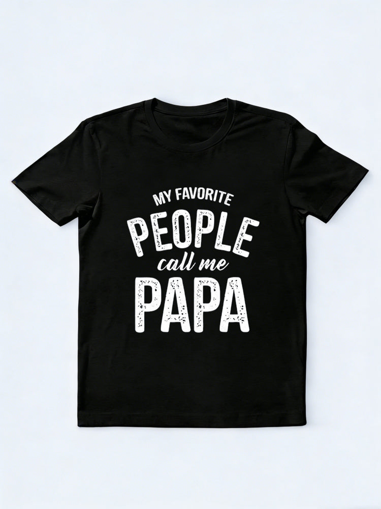 People Call Me Papa Family Love Fathers Day T-Shirt