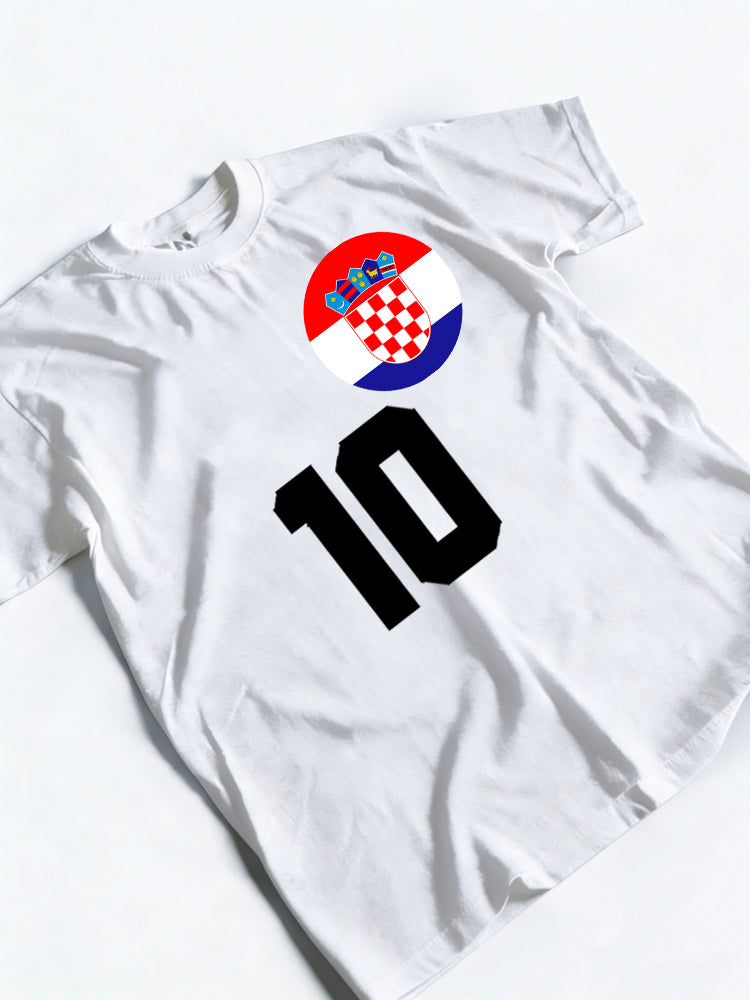 Croatia 10 Worldcup 2026 Champion MVP Player T-shirt