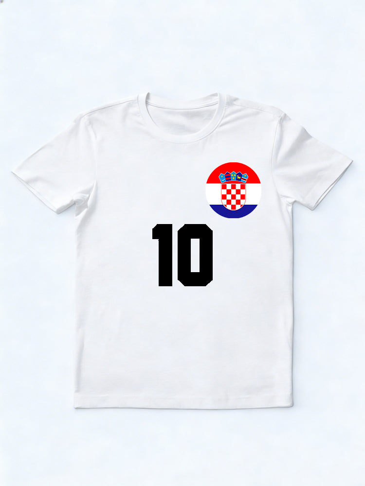 Croatia 10 Worldcup 2026 Champion MVP Player T-shirt