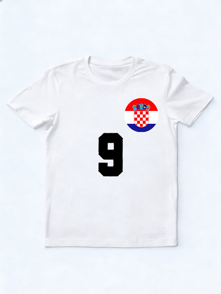 Croatia 9 Worldcup 2026 Champion MVP Player T-shirt