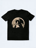 Cute Cat Dragon BOOP Halloween Spooky Season Vibe T-shirt