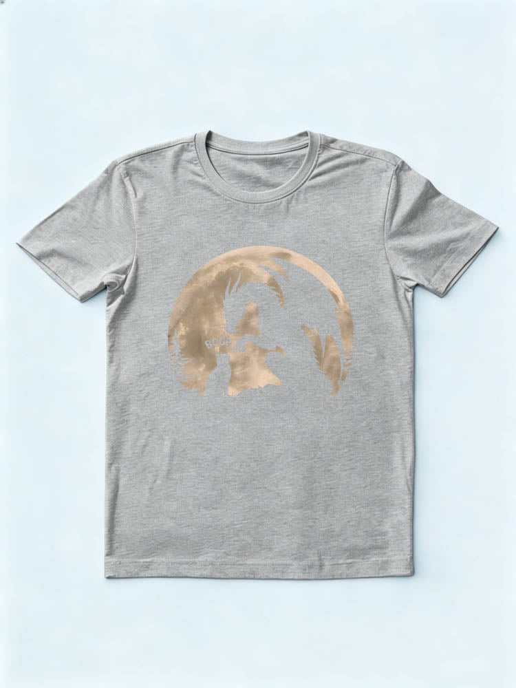 Cute Cat Dragon BOOP Halloween Spooky Season Vibe T-shirt