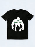 Dad Always Here Gift T-shirt