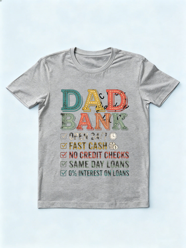 Dad Bank Gift T-shirt