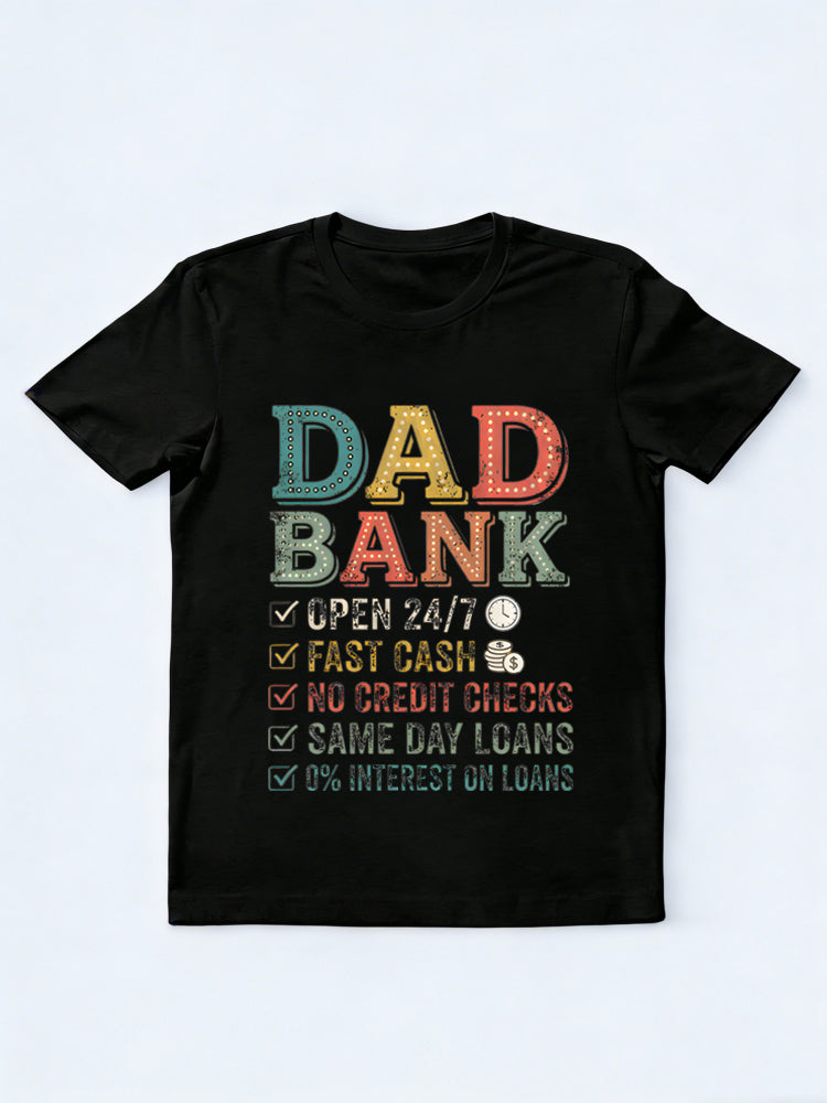 Dad Bank Gift T-shirt