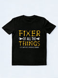 Dad Fixer of All the Things Father's Day Gift T-shirt