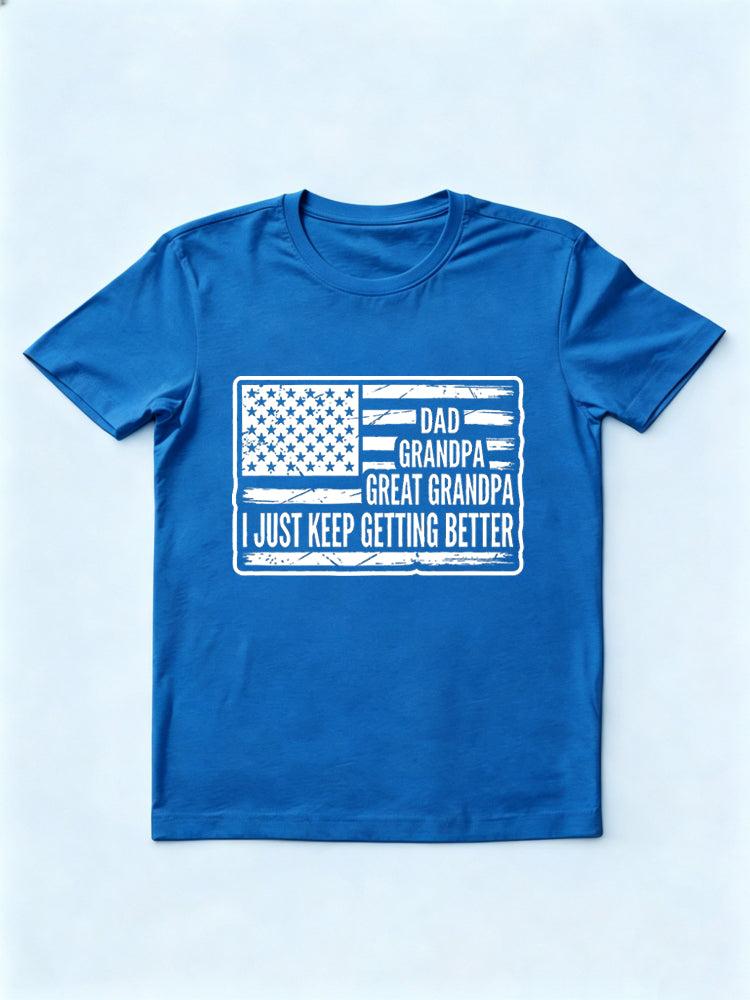 Dad Grandpa Great Grandpa Father's Day Gift T-shirt