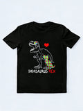 Dadasaurus Rex Autism Awareness Proud Dad Father's Day T-Shirt