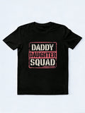 Daddy Daughter Squad Fathers Day T-Shirt