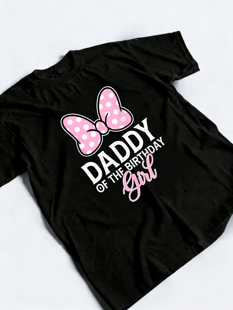 Daddy of the Birthday Girl Gift T-shirt